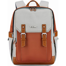 Рюкзак Школьный Kara 20L Orange White, Цвет: Белый - GOODMi