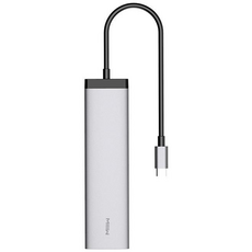 USB-хаб MIIIW ART (MWCMA01) 7in1 100W PD (3xUSB 3.0/HDMI/Type-C/TF/SD) - GOODMi