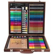 Набор для рисования DELI Painting Set Wooden Box - GOODMi