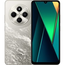 Смартфон POCO C75 8/256Gb Gold, Оперативная память: 8 Гб, Цвет: Gold / Золотистый, Встроенная память: 256 Гб - GOODMi