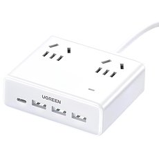 Настольная зарядная станция UGREEN S6 (4USB) White, Цвет: Белый - GOODMi