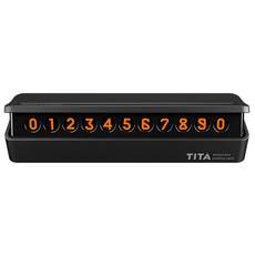 Временная карта парковки BCASE TITA Black Temporary Parking Card, Цвет: Черный - GOODMi