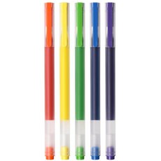 Набор цветных ручек Xiaomi Mi Jumbo Gel Ink Pen (5шт) MJZXB03WC - GOODMi