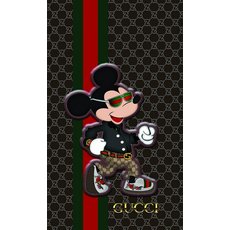 Пленка Форвард (FR-0011) для задней поверхности c рисунком Mickey Gucci - GOODMi