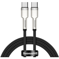 Кабель Baseus Cafule Series Type-C/Type-C 100W 1m Metal black - GOODMi