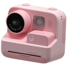 Цифровая камера для детей Kewu Cool Camera Kids Polaroid K27 Pink (+10 рулонов фотобумаги), Цвет: Розовый - GOODMi