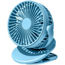 Вентилятор SOLOVE Clip Fun (type-c) F3, Blue, Цвет: Голубой - GOODMi