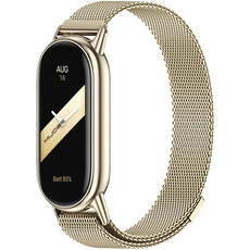 Миланский сетчатый браслет Mijobs для Xiaomi Band 8 Золотой, Основной цвет: Золотистый - GOODMi