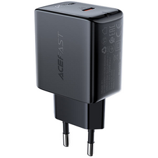Сетевой адаптер ACEFAST A1 PD 20W USB-C Black, Цвет: Черный - GOODMi