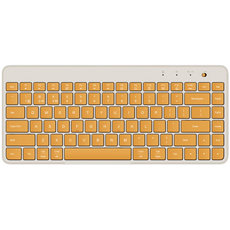 Клавиатура беспроводная Xiaomi Mi Dual Mode Wireless Keyboard (XMBXJP01YM) Yellow, Цвет: Желтый - GOODMi