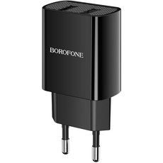 Сетевой адаптер Borofone BA53A 2.1A 2USB Черный - GOODMi