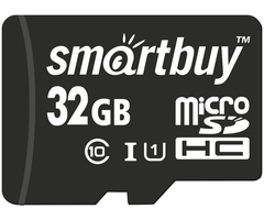 Карта памяти Smart Buy microSDHC 32GB + SD адаптер - GOODMi