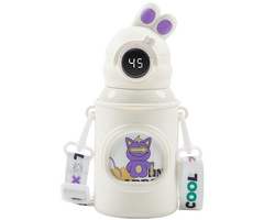 Умный детский термос Sanvcat SWM-B500 White (с дисплеем), Цвет: Белый - GOODMi