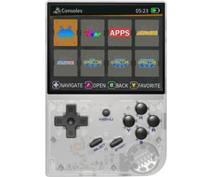 Портативная игровая консоль Anbernic RG35XX (64Gb+128Gb) (Игры от NES/SNES/SMD/PS1/GameBOY) Grey, Цвет: Серый - GOODMi