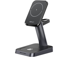 Беспроводная зарядная станция Acefast E3 3-in-1 Desktop Holder Black - GOODMi