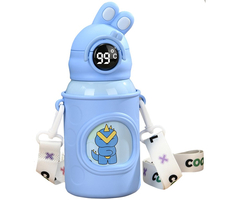 Умный детский термос Sanvcat SWM-B500 Blue (с дисплеем), Цвет: Синий - GOODMi