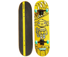 Детский скейтборд 700Kids Double-UP Skateboard Monkey - GOODMi