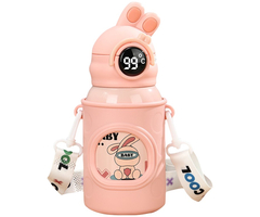 Умный детский термос Sanvcat SWM-B500 Pink (с дисплеем), Цвет: Розовый - GOODMi