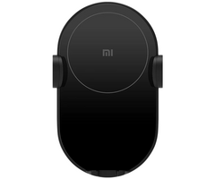 Автодержатель с беспроводной зарядкой Xiaomi Wireless Car Charger 30W (WCJ03ZM), Цвет: Черный, Мощность: 30W - GOODMi