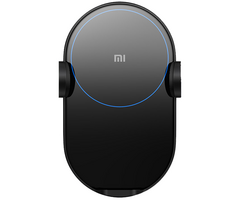 Автодержатель с беспроводной зарядкой Xiaomi Wireless Car Charger 20W (WCJ02ZM), Цвет: Черный, Мощность: 20W - GOODMi