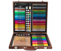 Набор для рисования DELI Painting Set Wooden Box в кейсе - GOODMi