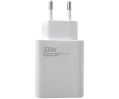 Сетевое зарядное устройство Xiaomi Mi 33W (MDY-11-EZ) White, Цвет: Белый, Выходная мощность: 33 Вт - GOODMi