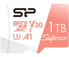Карта памяти Silicon Power Superior microSDXC 1TB + SD адаптер - GOODMi