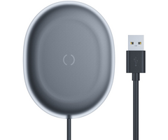 Беспроводное зарядное устройство Baseus Jelly Wireless Charger 15W Black - GOODMi
