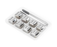 Камни для виски NSKE Steel Ice Whisky Stones SUS316 (8 pcs) - GOODMi