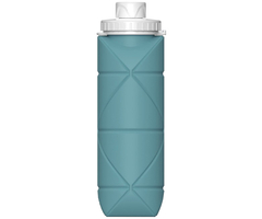 Складная бутылка для воды Buffis Joy 600ml Green (Silicone), Цвет: Зеленый - GOODMi