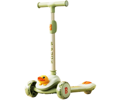 Детский самокат Luddy B.Duck Little Scooters Olive, Цвет: Зеленый - GOODMi