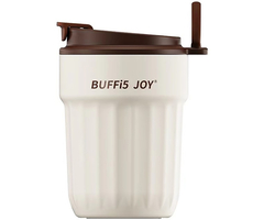 Термокружка Buffi5 Joy 360ml Beige, Цвет: Бежевый - GOODMi