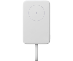 Внешний аккумулятор Xiaomi Magnetic Power Bank 10000mAh (MagSafe + Cable) White, Цвет: Белый - GOODMi