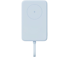Внешний аккумулятор Xiaomi Magnetic Power Bank 10000mAh (MagSafe + Cable) Blue, Цвет: Голубой - GOODMi