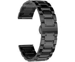 Ремешок для часов 22mm CigaDesign Black крупное плетение - GOODMi