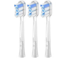 Сменные насадки для зубной щетки Laifen Wave Super Clean (3 шт), Цвет: Синий - GOODMi