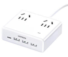 Настольная зарядная станция Ugreen Nexode S6 (4USB) White, Цвет: Белый - GOODMi