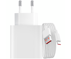 Сетевое зарядное устройство Xiaomi 67W (MDY-12-ES) с кабелем Type-C - GOODMi