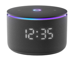 Умная колонка Яндекс Станция Мини 3 Pro Black (с часами), Цвет: Черный - GOODMi