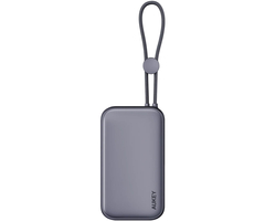 Внешний аккумулятор Aukey Spark Sling 10000mAh 30W Grey (Built-in Cable) - GOODMi