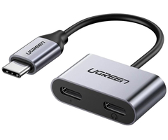 Адаптер UGREEN CM232 USB-C One-Two Converter (60165) - GOODMi