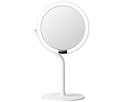 Зеркало для макияжа Amiro Mini 3 Desk White (AML021), Цвет: Белый - GOODMi