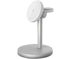 Беспроводное зарядное устройство 3 в 1 FaizFull FY10 White - GOODMi