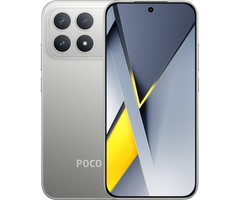 Смартфон POCO F8 Pro 12/512Gb Titanium Silver, Цвет: Silver / Серебристый, Оперативная память: 12 Гб, Встроенная память: 512 Гб - GOODMi