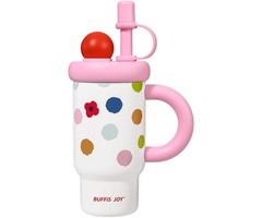 Термокружка Buffi5 Joy 730ml Flowers, Цвет: Розовый - GOODMi