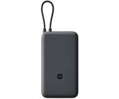 Внешний аккумулятор Xiaomi 33W Power Bank 20000mAh (Built-in Cable) Black (PB2033), Цвет: Черный - GOODMi