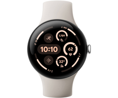 Часы Pixel Watch 3 45mm WiFi Polished Silver Case/Porcelain Active - GOODMi
