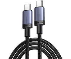 Кабель UGREEN L528 USB-C to USB-C 100W 3m Grey - GOODMi