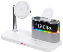 Беспроводное зарядное устройство C09Pro Qi2 3in1 White, Цвет: Белый - GOODMi