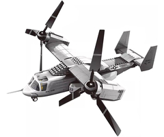 Конструктор Wange 5006 Военный самолет V-22 - GOODMi